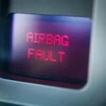 Car airbag fault