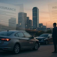 Dallas rideshare accident lawyer reviewing multiple insurance policies after a collision Dallas rideshare accident lawyer reviewing multiple insurance policies after a collision